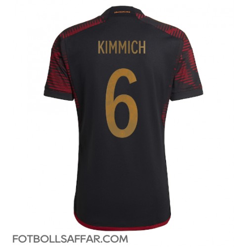 Tyskland Joshua Kimmich #6 Bortatröja VM 2022 Kortärmad